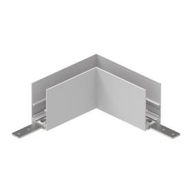 M9302  Magneto 3 Connector Surface L-Joint 90º White For M8371 & M8372